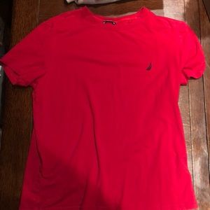 Nautica Red Men’s T-shirt sz M